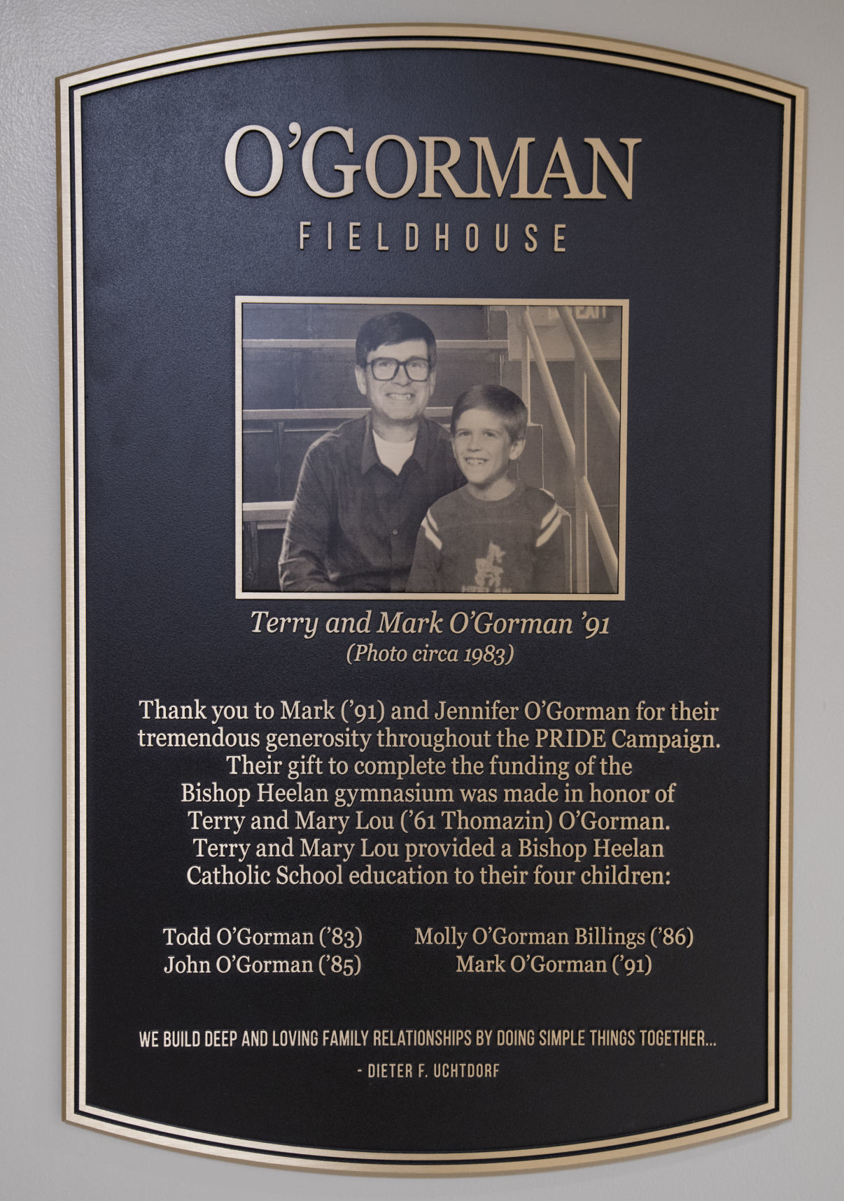 Heelan gymnasium completed